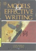Models for Effective Writing PDF电子版封面 0205140017