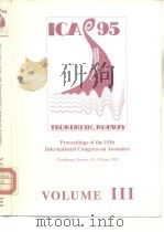 Proceedings of the 15th International Congress on Acoustics VOLUME 3 PDF电子版封面