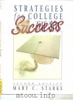 STRATEGIES forCOLLEGE Success PDF电子版封面