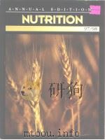 Annual Edition Nutrition 97/98 PDF电子版封面 0697373312