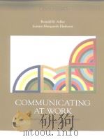 COMMUNICATING AT WORK PDF电子版封面