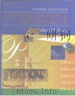 MICROECONOMICS AND BEHAVIOR THIRD EDITION ROBERTH.FRANK PDF电子版封面 0070218927