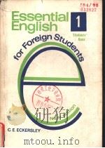 Essential English Students' Book 1 PDF电子版封面