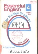 Essential English Students' Book 4 PDF电子版封面