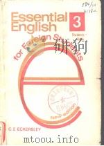 Essential English Students' Book 3 PDF电子版封面