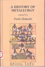 A HISTORY OF METALLURGY edited by Fathi Habashi PDF电子版封面 298032471X