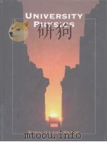 UNIVERSITY PHYSICS PDF电子版封面 0534369618
