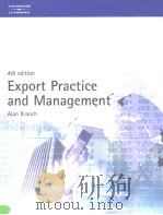 Export Practice and Management (fourth edition) PDF电子版封面 1861524730