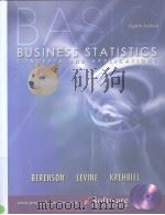 Basic business statistics:concepts and applications (eighth edition) PDF电子版封面 0130903000