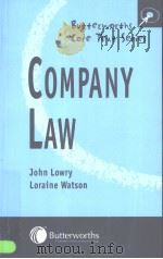 Bufferworths Core Texf Seuies Company law PDF电子版封面 0406932433