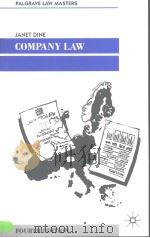 Company Law DINE PDF电子版封面 0333948017