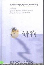 Knowledge Space Economy PDF电子版封面 0415189705