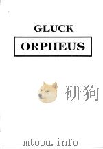 GLUCK  ORPHEUS（ PDF版）