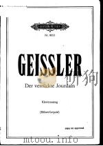 CHISSLER Der verruckte Jourdain PDF电子版封面