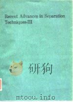 American Institute of Chemical Engineers.Recent advances in separation technipues-III.1986.（ PDF版）