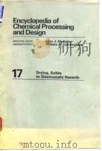 Encyclopedia of chemical processing and design.v.17.1983. PDF电子版封面
