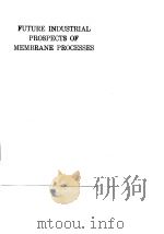 Futre industrial prospects of membrane processes.1989. PDF电子版封面