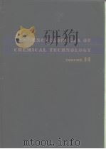 ENCYCLOPEDIA OF CHEMICAL TECHNOLOGY VOLUME 14（ PDF版）