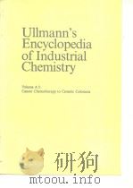 Ullmann's Encyclopedia of Industrial Chemistry;Volume A5:Cancer Chemotherapy to Ceramic Coloran PDF电子版封面