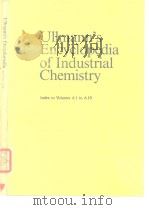 Ullmann's encyclopedia of industrial chemistry; Index to vol.A1 to A10.1987 PDF电子版封面