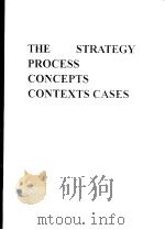 THE STRATEGY PROCESS CONCEPTS CONTEXTS CASES PDF电子版封面