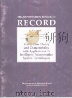 No.1510 Traffic Flow Theory and Characteristics with Applications for Intelligent Transportation Sys PDF电子版封面 0309062039