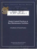 TCRP Synthesis 9 Waste Control Practices at Bus Maintenance Facilities PDF电子版封面