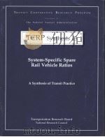 TCRP Synthesis 15 System-Specific Spare Rail Vehicle Ratios PDF电子版封面