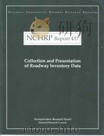 NCHRP Report 437 Collection and Presentation of Roadway Inventory Data PDF电子版封面