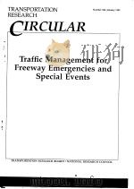 Traffic Management for Freeway Emergencies and Special Events PDF电子版封面