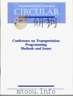 Conference of Transportation Programming Methods and Issues PDF电子版封面