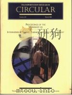 PROCEEDINGS OF THE WORKSHOP ON INTERNATIONAL TRANSIT TURNKEY AND JOINT DEVELOPMENT PDF电子版封面