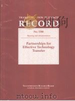 Partnerships for Effective Technology Transfer PDF电子版封面 0309061520
