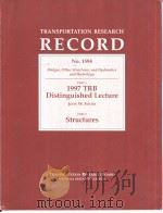 PART1 1997 TRB Distinguished Lecture JOHN W.FISHER PART2 Structures PDF电子版封面 0309062020