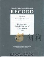 Design and Rehabilitation of Pavements 1998 PDF电子版封面 0309064740