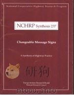 NCHRP Synthesis237 Changeable Message Signs（ PDF版）
