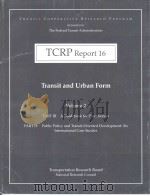 TCRP Report16 Transit and Urban Form Volume2 PDF电子版封面