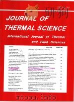 JOURNAL OF THERMAL SCIENCE PDF电子版封面