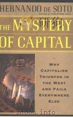 The mystery of capital: why capitalism triumphs in the West and fails everywhere else PDF电子版封面 0465016146