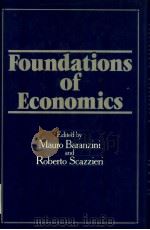 Foundations of Economics PDF电子版封面 0631142533