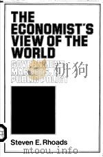 THE ECONOMIST'S VIEW OF THE WORLD PDF电子版封面 0521317649 STEVEN E.RHOADS