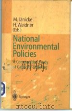 Naational Environmental Policies PDF电子版封面 3540615199