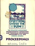 1995 IRRIGATION ASSOCIATION TECHNICAL CONFERENCE PROCEEDINGS PDF电子版封面
