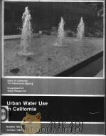 Urban Water Use In California PDF电子版封面