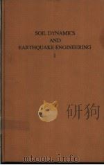 SOIL DYNAMICS AND ERTHQUAKE ENGINEERING1-2 PDF电子版封面 9061912555
