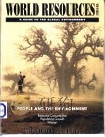 WORLD RESOURCES1994-95 PDF电子版封面 019521045X