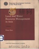 Land and Water Resource Management in Asia PDF电子版封面 0821313398