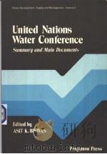 United Nations Water Conference PDF电子版封面 0080223923