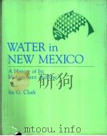 WATER in NEW MEXICO PDF电子版封面 0826309232