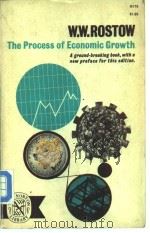 W.W.ROSTOW The Process of Economic Growth PDF电子版封面 W.W.ROSTOW